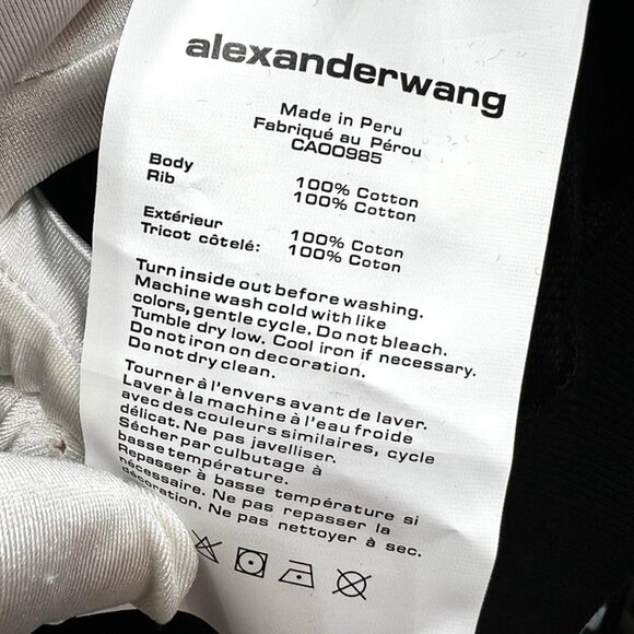 Alexander Wang Black Women's Long-Sleeved Top - Picture 8 of 10